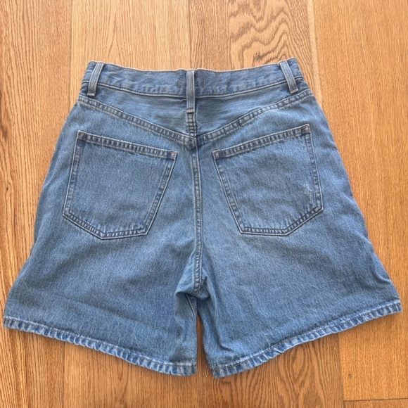 UNIQLO HIGH RISE DENIM SHORTS - 25 - Picture 6 of 11